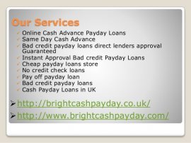 Guaranteed Payday Loans Bad Credit Direct Lenders