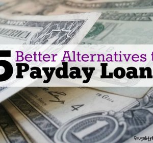 Alternatives to payday loans