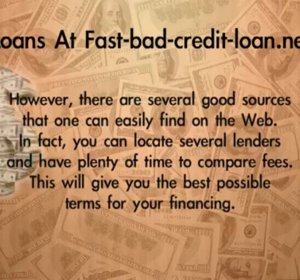 Online Loans For People With bad credit