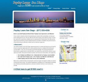 Payday loans San Diego