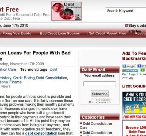 People with bad credit
