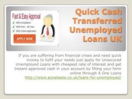 Unsecured Loans No Guarantor No Upfront Fees