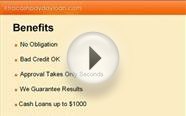 $1 Overnight - Faxless Payday Cash Loans from