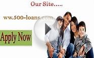 500 Same Day Loans- Excellent Fiscal Support To Resolve