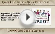 Apply for a Quick Cash Loan and get Cash Deposited into