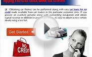Bad Credit Car Loan With No Credit History Check