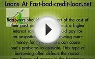 Bad Credit Personal Loan Approval - What U.S. Borrowers