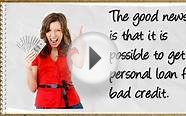 Build Trust And Get Personal Loan For Bad Credit