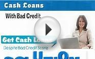 Cash Loans With Bad Credit- Immediate Funds For Sudden