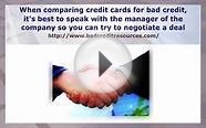 Get A Credit Card With High Credit Limit Even With Bad Credit