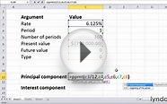 How to calculate loan payments in Excel | lynda.com tutorial
