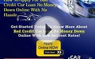 How to get no money down car loan with bad credit - Low