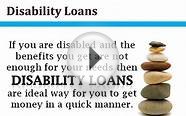 Loans for People on Disability Benefits- Easy Mode of Cash