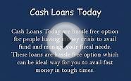 Loans Today Is Possible with No credit Check Process Online