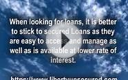 Loans When Credit Score