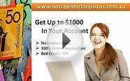 No Credit History Loans - Resolve Financial Difficulty