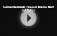 [PDF] Consumer Lending in France and America: Credit and
