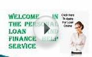 Personal Loan Help Service