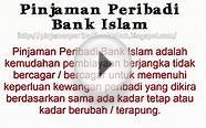 Pinjaman Peribadi Bank Islam (Personal Loan Bank Islam)