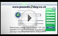 Pounds 2 Day Payday Loans