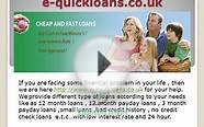 Quick 3-6-12 Month Payday Loans UK,No Credit Check,Bad