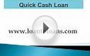 Quick Cash Loan Process