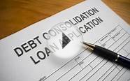 Debt Consolidation Loans Bad Credit