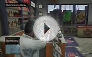 GTA Online: Taking money from the cash register.