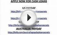 HOW TO GET QUICK PAYDAY CASH LOANS NOW