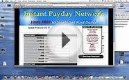 Instant Payday Network and Cash Freebies Training