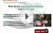 Military Car Loans for Bad Credit