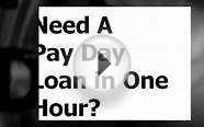 One Hour payday loans, Cash Advances, Online, Direct Deposit