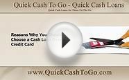 Reasons Why You Should Choose a Cash Loan Over a Credit Card