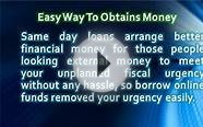 Same Day Loans Give a Full Support of Immediate Money With