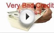 Very Bad Credit Loans Lenders Very Bad Credit Loans